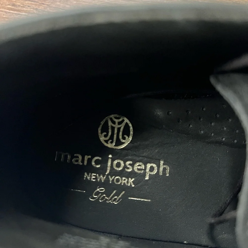 Marc Joseph Gold Suede